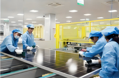 Hefei Sunrise New Energy Co., Ltd. 제조업체의 생산 라인