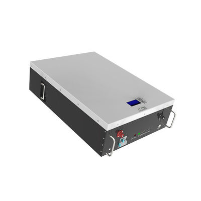 51.2V LiFePO4 벽에 고정된 100Ah 가정용 태양 에너지 저장 배터리 6000주기 수명