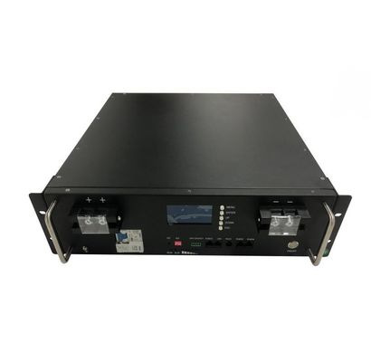 높은 용량 5.12Wh 51.2V 100A 랙에 장착된 에너지 저장용 태양광용 리?? 배터리