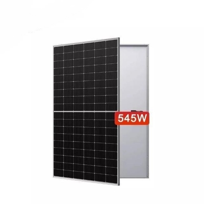 550W 롱기 반전지 단장 태양 전지 모듈 3 다이오드 연결 상자 182mmx182mm 셀 크기