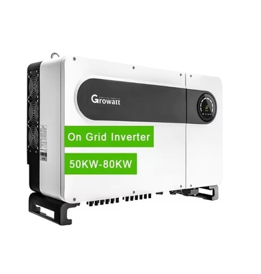 그루와트 MAX 50-80KTL3 LV 70KW 태양광 PV 인버터 네트워크 연결용 3단계 인버터