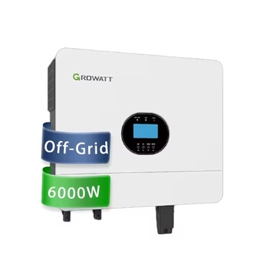그루와트 SPF 6000 ES 플러스 6Kw 태양 전지 패널 인버터 오프그리드 PV 시스템