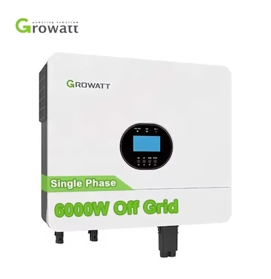IP20 6000W 단相 오프그리드 에너지 저장 태양 전지 인버터 230V 출력 전압
