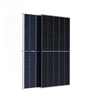 토픽온 480W-505W 태양광 발전을 위한 210mm 반 컷 셀과 함께 모노 크리스탈린 태양광 패널