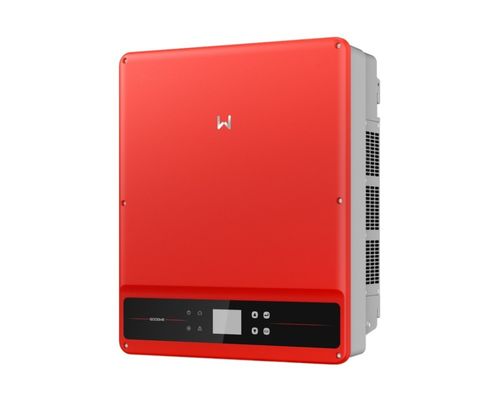 50kW 60kW 상업용 인버터 빨간색 최대 96A 출력 전류와 IP65 보호
