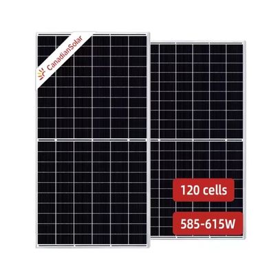 3개의 바이패스 다이오드로 연결 상자 캐나다 585W-615W CS7L-MS HiKu 7 모노 PV 모듈