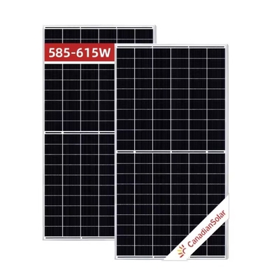 캐나다 HiKu7 CS7L-MS 585W-615W 태양광 시스템용 모노 PV 태양 전지 패널 31.0kg