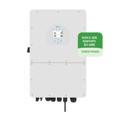 SUN25K-SG01HP3-EU-AM2 Deye HV 배터리 인버터 50/60HZ EU 시장 출력 주파수