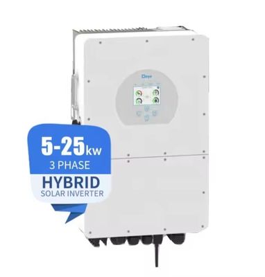 가정 및 상업용 고전압 인버터 Deye 12KW 2MPPT 3단계 하이브리드 인버터
