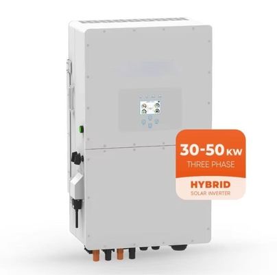 고도 2000m Deye 4 MPPT 50Kw 가정용 태양광용 3단계 하이브리드 태양광 인버터