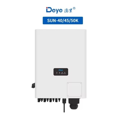 Deye SUN-40/45/50K-G04 온그리드 태양광 발전 시스템용 50KW 3단계 태양광 인버터