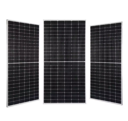 토픽온 570W-600W 에너지용 단결성 실리콘 태양 전지 패널