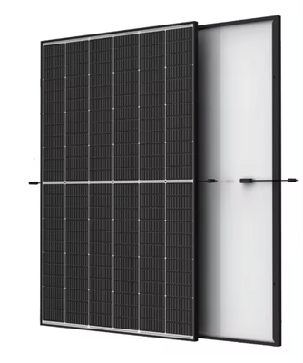 단결성 실리콘 모듈 블랙 태양 전지 패널 415W-435W 접합 상자 IP 68 등급