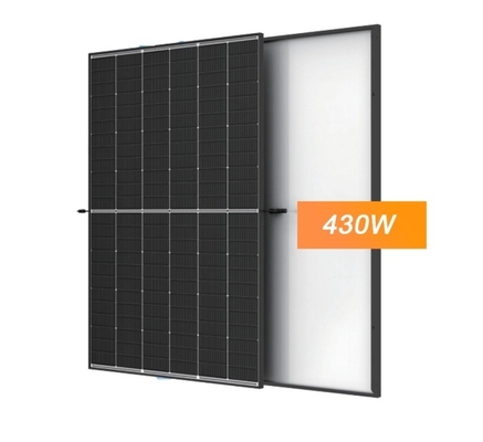425W-450W 태양광 발전 시스템 설치용 반전지 단결성 태양광 패널