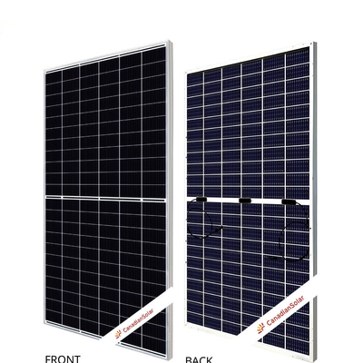 685W-715W N형 양면적 TOPCon 기술 CanadianSolar의 이중 유리 단결 결정 패널