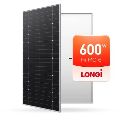 롱기 하이-모 X6 LR5-72HTHF 565W-600W 단결성 태양 전지 패널 및 IP68 연결 상자
