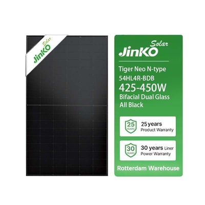 태양 에너지 시스템 108 셀을 위한 Jinko N형 단결성 태양 전지 패널 PV 모듈