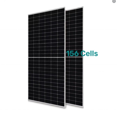 앞 유리 2.0mm JASOLAR PERC 태양 에너지 시스템용 양면 태양 전지 패널 580-605W
