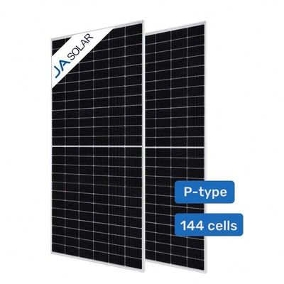 182mmx182mm 세포 크기 태양계용 일분 결정적 실리콘 태양 모듈 540W-565W