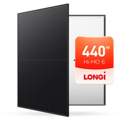 롱기 하이-모 X6 단면 태양광 패널 440W 445W 450W 108 태양 에너지 시스템