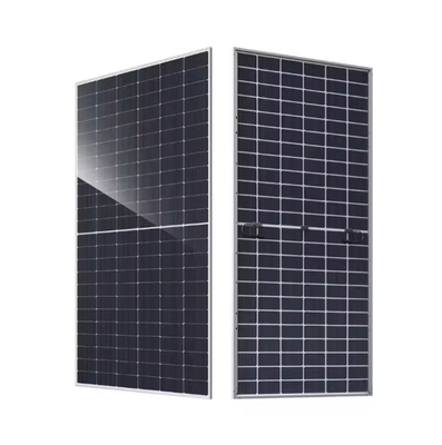 580W-605W 셀 수 144 반 셀 이중 유리 양면 모노 결정 태양 패널