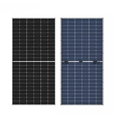 540W-565W 단결성 실리콘 모듈 태양계용 쌍유리 태양 전지