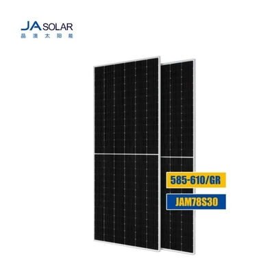 585W-610W 단결성 반전지 모듈 156 셀 태양 전지 패널 및 4.0mm2 케이블