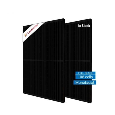 캐나다 태양광 108 셀 PERC 단 결정 태양 전지 380W 385W 390W 395W 400W 405W