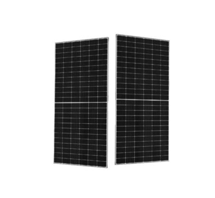 595W-625W 단결성 실리콘 태양 에너지 시스템 144 셀 듀얼 글래스 PV 패널