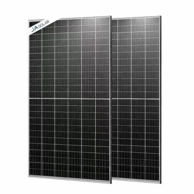 단 결정성 실리콘 셀 570W-595W N형 쌍 유리 양면 단 태양 패널