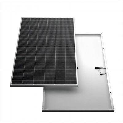 605W 단일 결정성 PV 모듈, 흰색 뒷면 및 고금성 알루미늄 합금 프레임