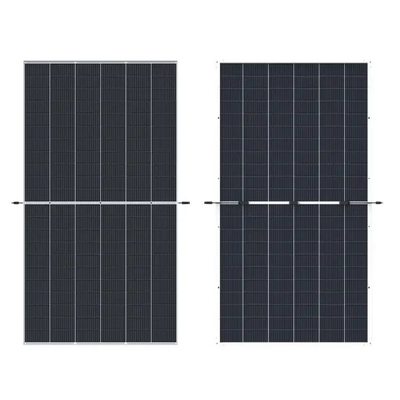 182mmx182mm 셀 크기 양면 쌍 유리 태양 전지 패널 625W N형 iTOPCon