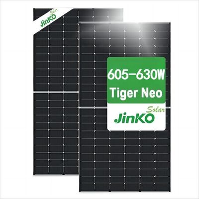 Jinkosolar의 양면 N-TYPE 태양 전지 패널 JKM 605-630N JK03M/MC4/Others 커넥터