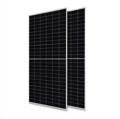 진코 태양 전지 패널 650W 640W 630W 태양 에너지용 이중 유리 단 결정 모듈