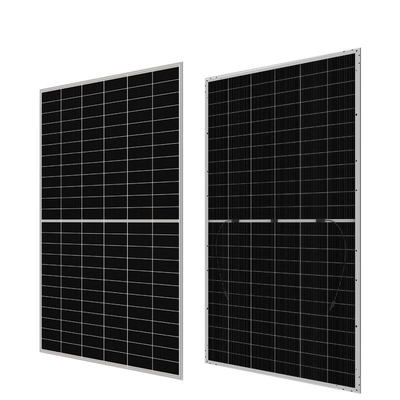 144개의 단결성 실리콘 셀과 ISO/IEC/EC/UL 인증서를 가진 양면 PV 패널
