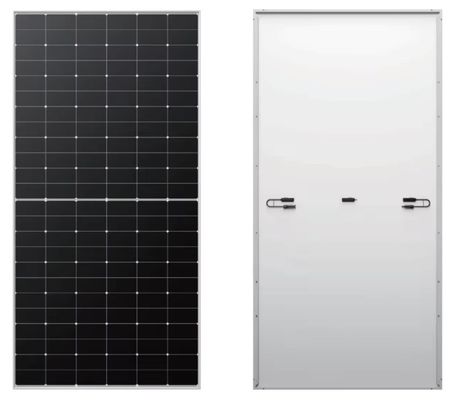 롱이 PV 모듈 태양 전지 패널 605W 610W 615W 620W 625W 630W IP 68 등급 연결 상자
